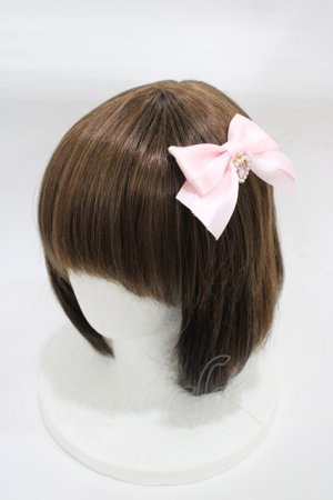 画像: Amavel / ビジューリボン2wayブローチ  ピンク H-25-12-16-1006-CA-AC-NS-ZH