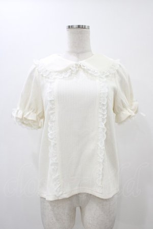 画像: Honey Cinnamon / ハート刺繍トップス Free オフ H-25-12-16-1057-LO-TO-NS-ZH