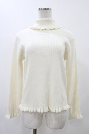 画像: m petit by misako / サンリオキャラクターズコラボ シナモロール ニットプルオーバー LL オフ H-25-12-16-1058-LO-TO-NS-ZH