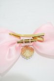 画像3: Amavel / ビジューリボン2wayブローチ  ピンク H-25-12-16-1006-CA-AC-NS-ZH (3)