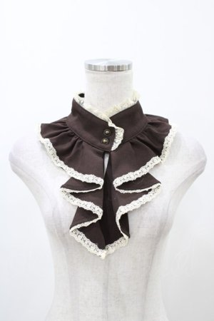 画像: Innocent World / クローデットつけ衿  ショコラ H-25-12-16-1015-IW-ZA-NS-ZH