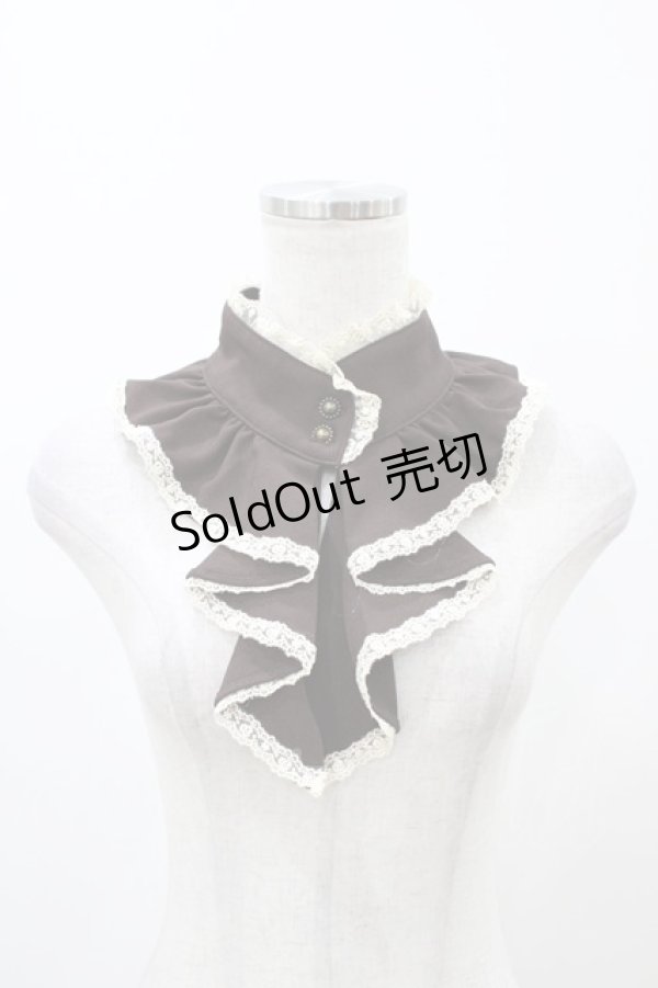 画像1: Innocent World / クローデットつけ衿  ショコラ H-25-12-16-1015-IW-ZA-NS-ZH (1)