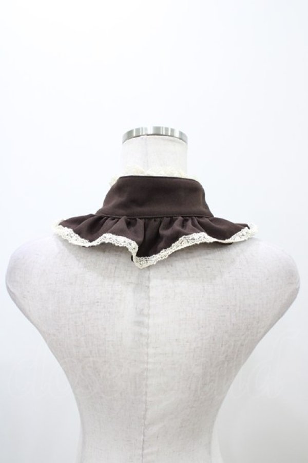 画像2: Innocent World / クローデットつけ衿  ショコラ H-25-12-16-1015-IW-ZA-NS-ZH (2)