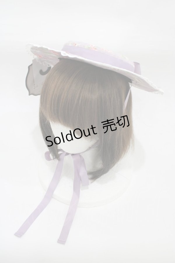 画像1: Kurumi Collaboration / KRMヘッドドレス  ラベンダー H-25-12-16-1002-0-AC-NS-ZH (1)