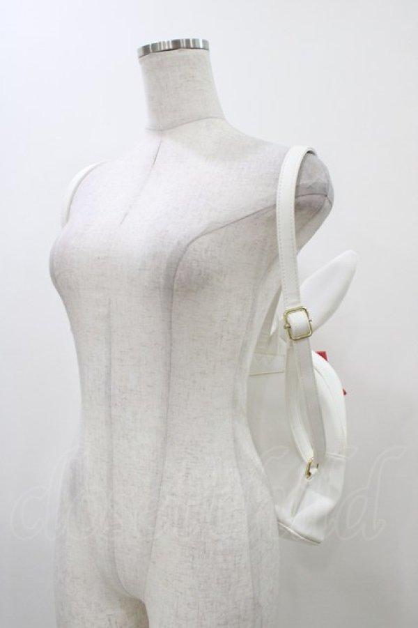 画像2: DearMyLove / Sanrio Wish me mell x DearMyLoveリュック  ホワイト H-25-12-16-1017-EL-BG-NS-ZH (2)