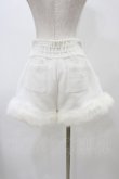 画像2: LIZ LISA / 裾ファーショートパンツ Free ホワイト H-25-12-16-1019-LO-PA-NS-ZH (2)