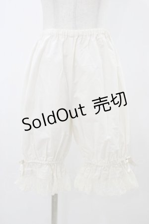 画像: Innocent World / オリジナルレースドロワーズ M/57cm丈 生成り H-25-12-16-1020-IW-PA-NS-ZH