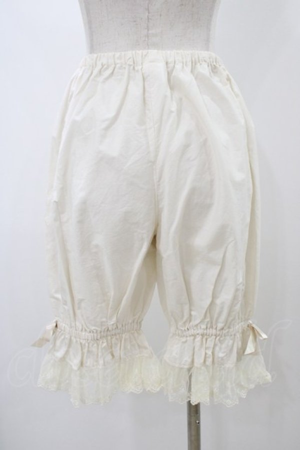 画像2: Innocent World / オリジナルレースドロワーズ M/57cm丈 生成り H-25-12-16-1020-IW-PA-NS-ZH (2)