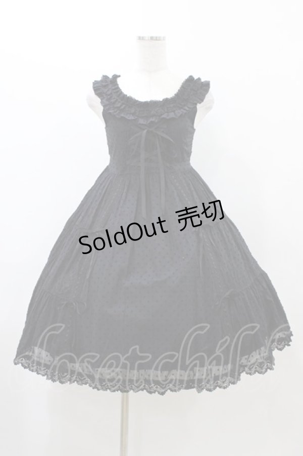 画像1: BABY,THE STARS SHINE BRIGHT / スノードットサンドレス Free ブラック H-25-12-16-1025-BA-OP-NS-ZH (1)
