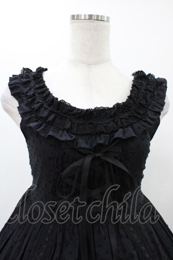 画像4: BABY,THE STARS SHINE BRIGHT / スノードットサンドレス Free ブラック H-25-12-16-1025-BA-OP-NS-ZH (4)