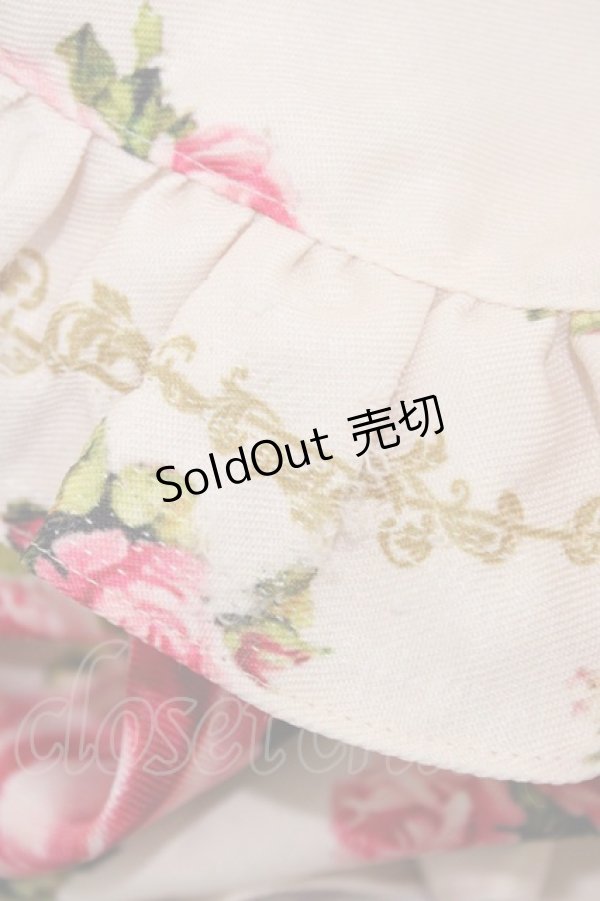 画像3: ANGELIQUE ROSA / ローズプリントジャンパースカート Free ピンク H-25-12-16-1030-LO-OP-NS-ZH (3)