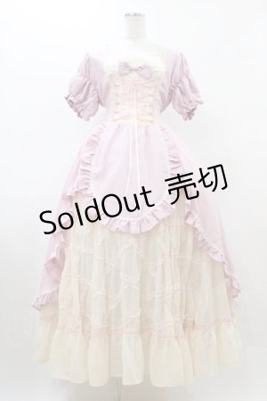 画像: milky ange / ワンピースセット  ピンク H-25-12-16-1032-EL-OP-NS-ZH