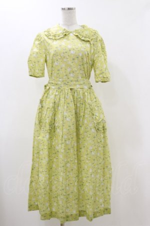 画像: Jane Marple / Manonガーデンドレス  フレンチマスタード H-25-12-17-040-JM-OP-KB-ZH