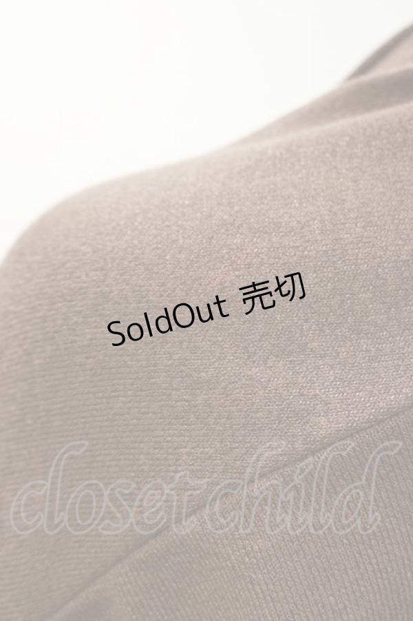 画像3: OZZ ANGELO / プリントニットソーボレロ  ブラウン H-25-12-17-044-OO-TO-KB-ZH (3)