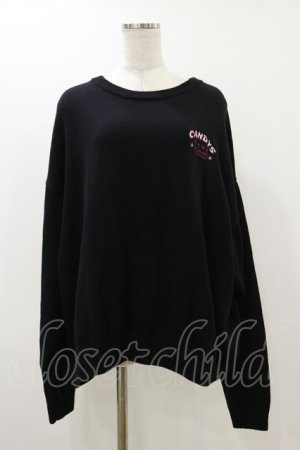 画像: Candy Stripper / ORIENTAL EMBROIDERYニット 2 ブラック H-25-12-17-055-PU-TO-KB-ZH