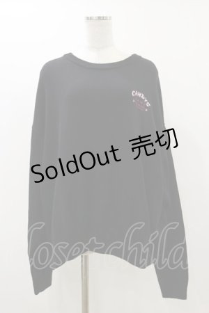 画像: Candy Stripper / ORIENTAL EMBROIDERYニット 2 ブラック H-25-12-17-055-PU-TO-KB-ZH