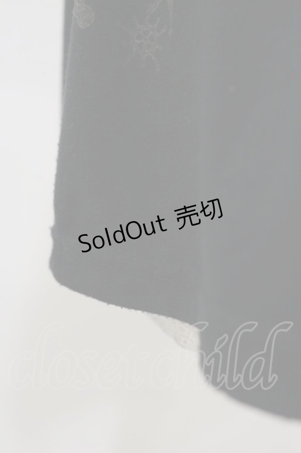 画像3: gouk / 裾プリントフレアカットソー  ブラック H-25-12-17-063-GO-TO-KB-ZT246 (3)