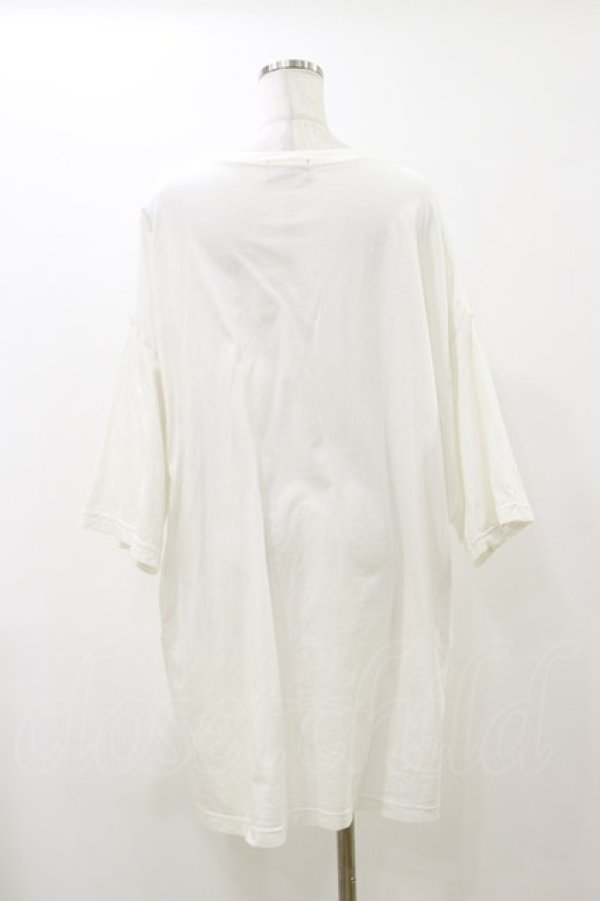 画像2: Candy Stripper / THE MAD BIGBIG TEE  ホワイト H-25-12-17-072-PU-TO-KB-ZH (2)