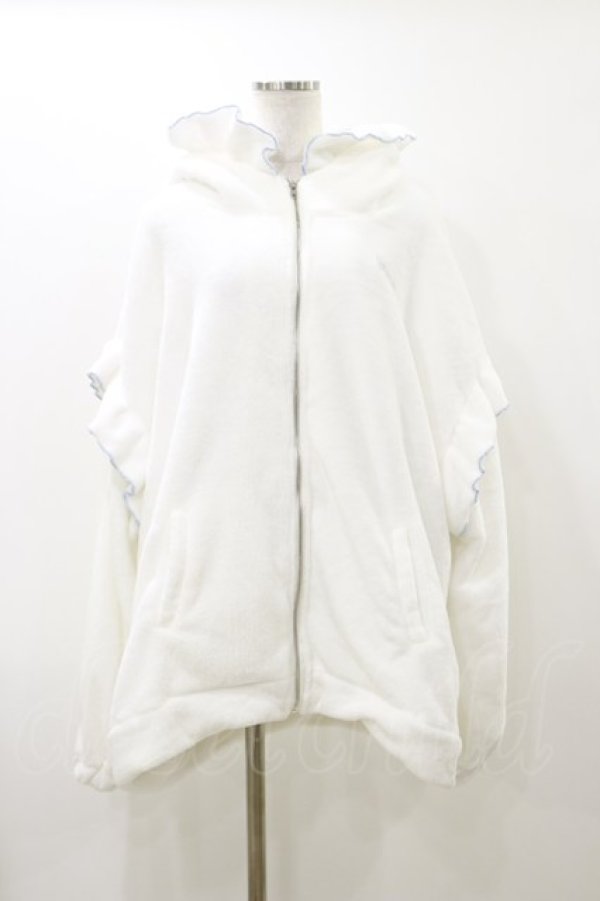 画像1: Whinny / ベイビーぷりぷりパーカー  ホワイト H-25-12-17-074-PU-TO-KB-ZH (1)