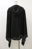 画像2: NieR Clothing / STRETCH PULLOVER着物風袖【和柄漢字】  黒 H-25-12-17-076-PU-TO-KB-ZH (2)