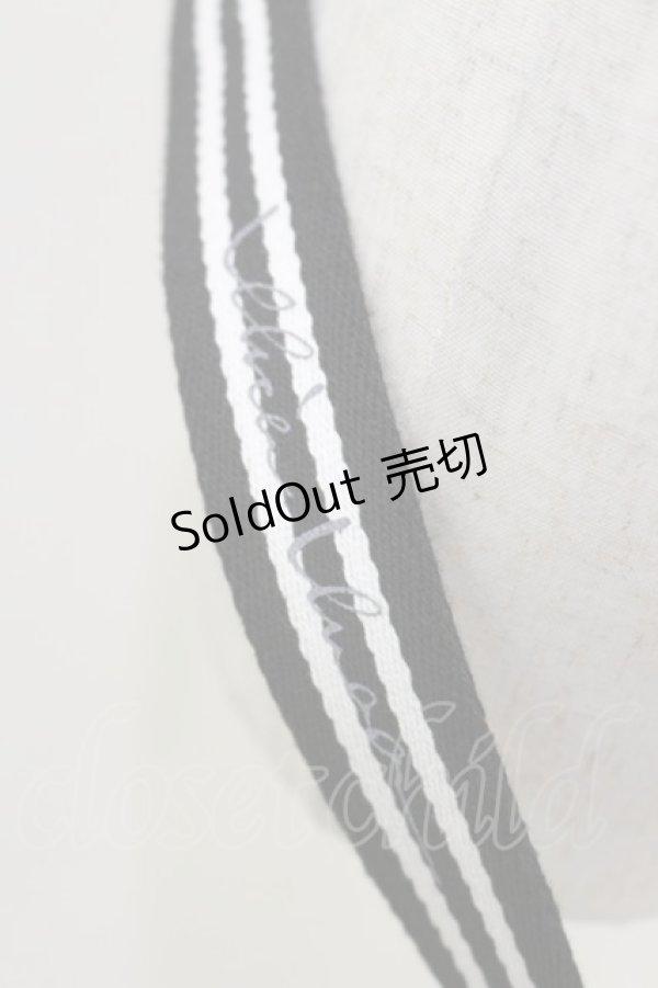 画像3: alice auaa / ストライプベルト  黒 H-25-12-17-016-AA-ZA-KB-ZH (3)