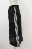 画像3: Candy Stripper / LINED LONGスカート  ブラック H-25-12-17-024-PU-SK-KB-ZH (3)