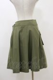 画像2: Jane Marple Dans Le Salon / サイドポケットラップスカート  カーキ H-25-12-17-026-JM-SK-KB-ZH (2)