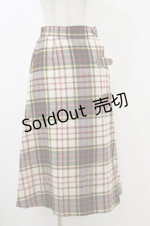 画像: MILK / Beeチェックロングスカート  COUNTRYtartan H-25-12-17-029-ML-SK-KB-ZH