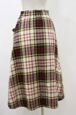 画像2: MILK / Beeチェックロングスカート  COUNTRYtartan H-25-12-17-029-ML-SK-KB-ZH (2)