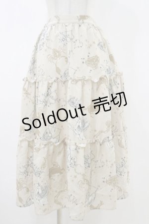 画像: MILK / ヘブンリーシャドウスカート  ミルキーゴールド H-25-12-17-030-ML-OP-KB-ZH