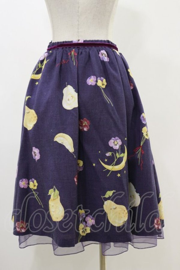 画像2: MILK / ベルベットムーンスカート  バイオレット H-25-12-17-031-ML-SK-KB-ZH (2)