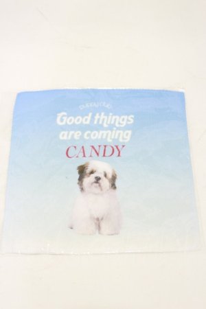 画像: Candy Stripper / GOOD PUPPYハンカチ   H-25-12-17-004-PU-ZA-KB-ZH