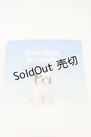 画像: Candy Stripper / GOOD PUPPYハンカチ   H-25-12-17-004-PU-ZA-KB-ZH