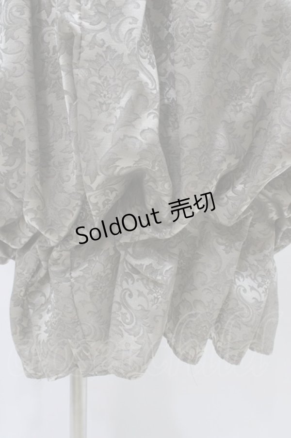 画像5: alice auaa / ジャガードバルーンドレス  グレー H-25-12-18-1027-AA-OP-KB-ZH (5)
