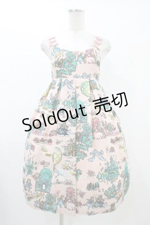 画像: Emily Temple cute / オズリボン付きノースリーブワンピース  ピンク H-25-12-18-1030-ET-OP-KB-ZH