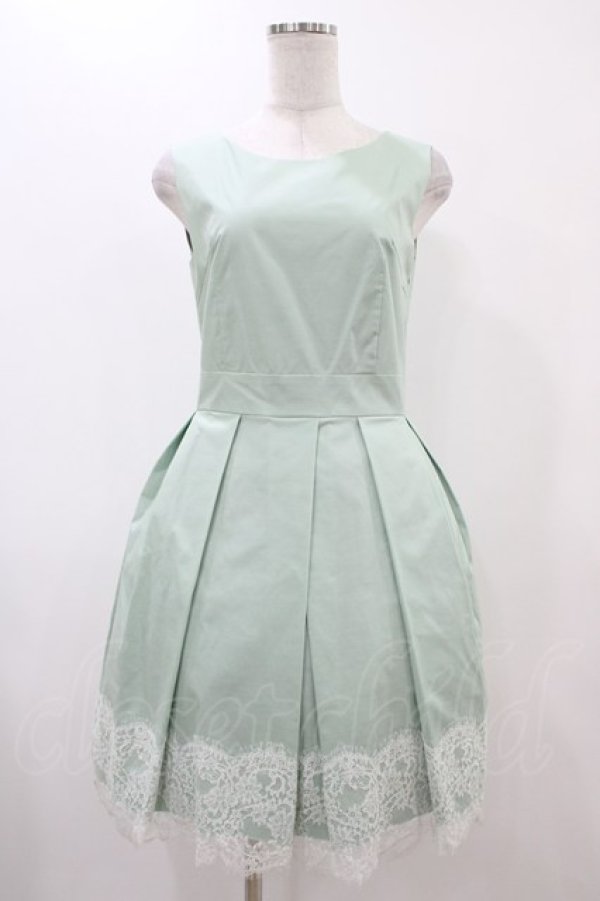 画像3: Jane Marple / 裾レースワンピース＆ピンタックパフジャケット  ミント H-25-12-18-1035-JM-OP-KB-ZH (3)