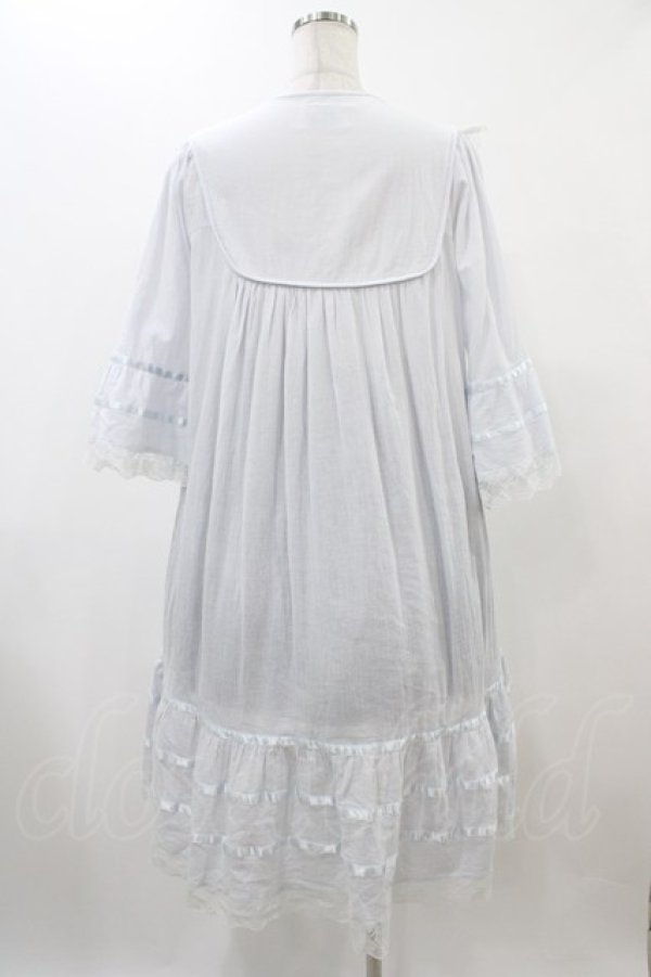 画像2: Katie / ASHBURY ethnic dress  サックス H-25-12-18-1036-LO-OP-KB-ZH (2)