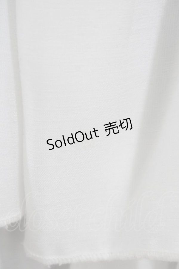 画像4: ATELIER PIERROT / ダイヤフロントオープンスカート  オフ×ブラック H-25-12-18-1040-EL-SK-KB-ZH (4)