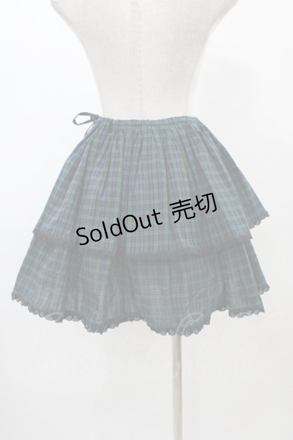 画像2: Katie / CAN CAN GIRLスカート  グリーンチェック H-25-12-18-1042-LO-SK-KB-ZH (2)