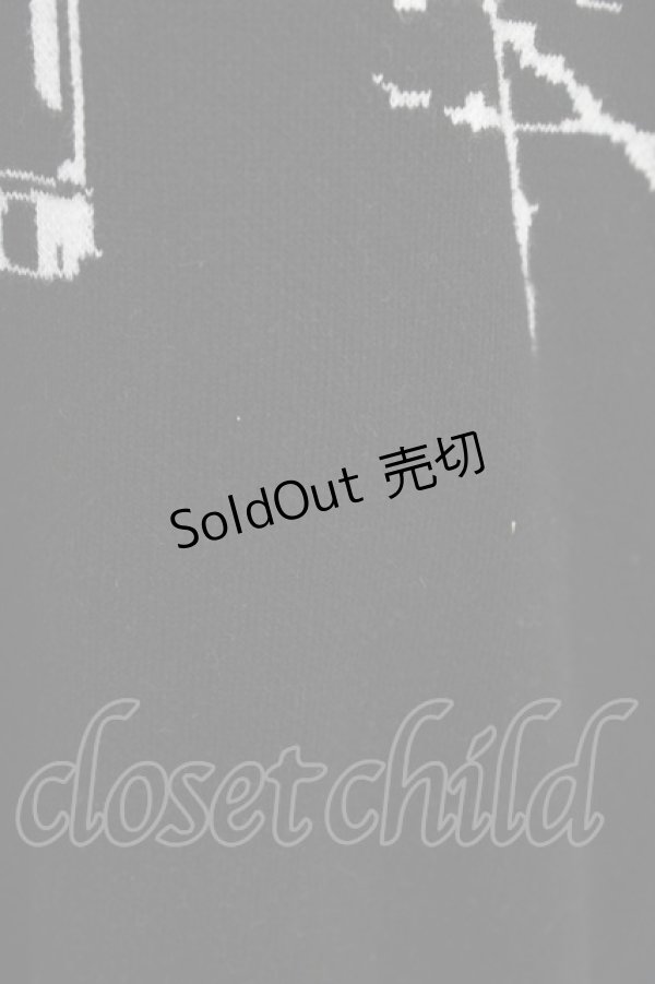 画像3: DimMoire / 超ロングスリーブニット  ブラック H-25-12-18-1048-0-TO-KB-ZH (3)