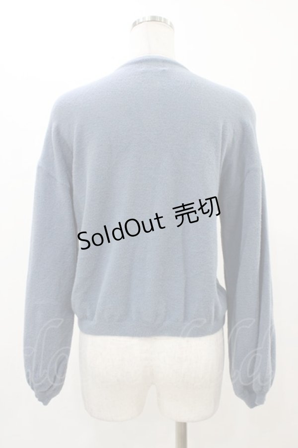 画像2: merry jenny / 【ハローキティコラボ】ニットカーデイガン  ブルー H-25-12-18-1049-LO-TO-KB-ZH (2)