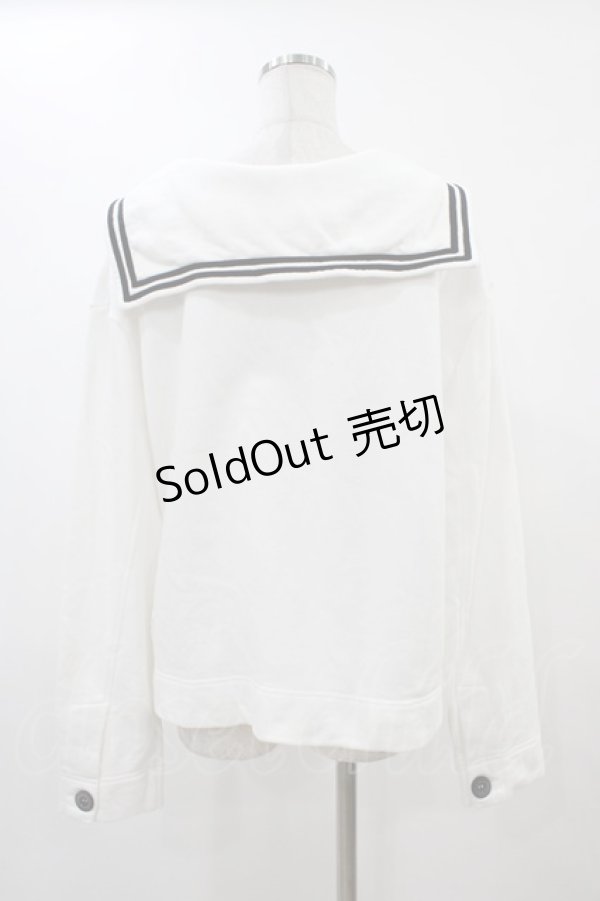 画像2: Katie / LOGO SAILOR tops  ホワイト H-25-12-18-1051-LO-TO-KB-ZH (2)