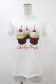 画像1: Shirley Temple / チェリーカップケーキカットソー  ホワイト H-25-12-18-1054-ET-TO-KB-ZH (1)