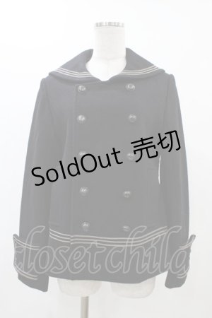 画像: Jane Marple / マリンジャケット  ブラック H-25-12-18-1063-JM-JA-KB-ZH