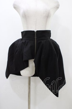 画像: alice auaa / ハードチュール立体スカート 3（約9号） ギャバ/ブラック H-25-12-18-1013-AA-SK-KB-ZH