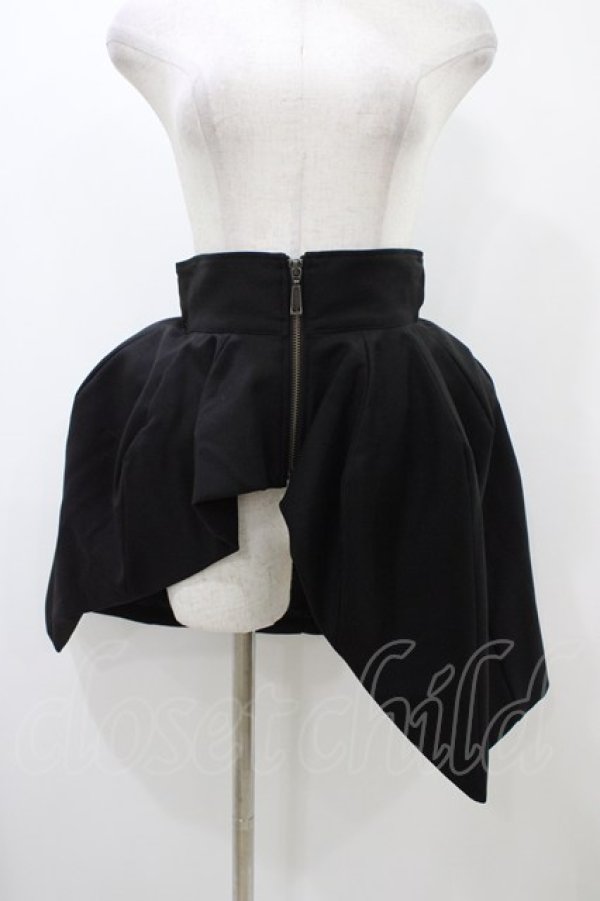 画像1: alice auaa / ハードチュール立体スカート 3（約9号） ギャバ/ブラック H-25-12-18-1013-AA-SK-KB-ZH (1)