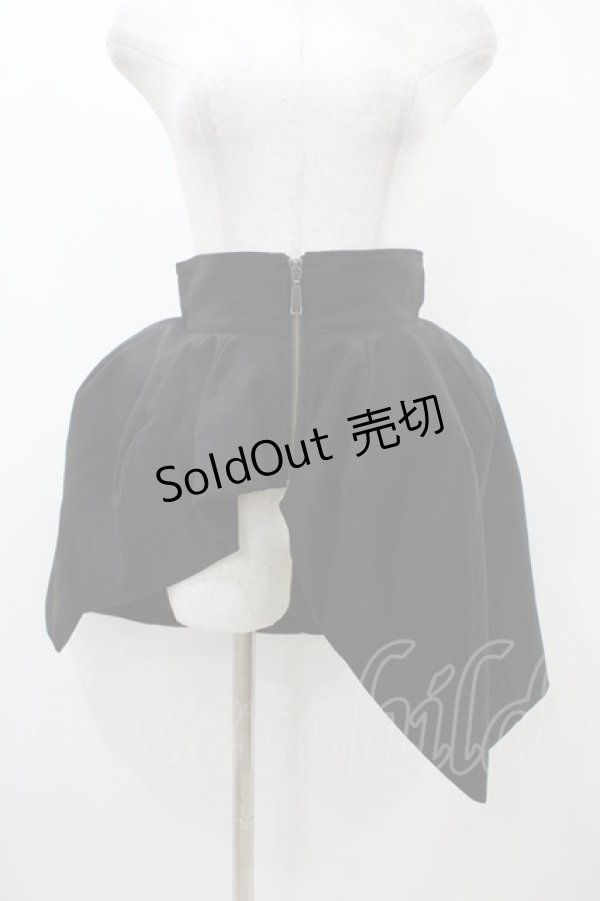 画像1: alice auaa / ハードチュール立体スカート 3（約9号） ギャバ/ブラック H-25-12-18-1013-AA-SK-KB-ZH (1)