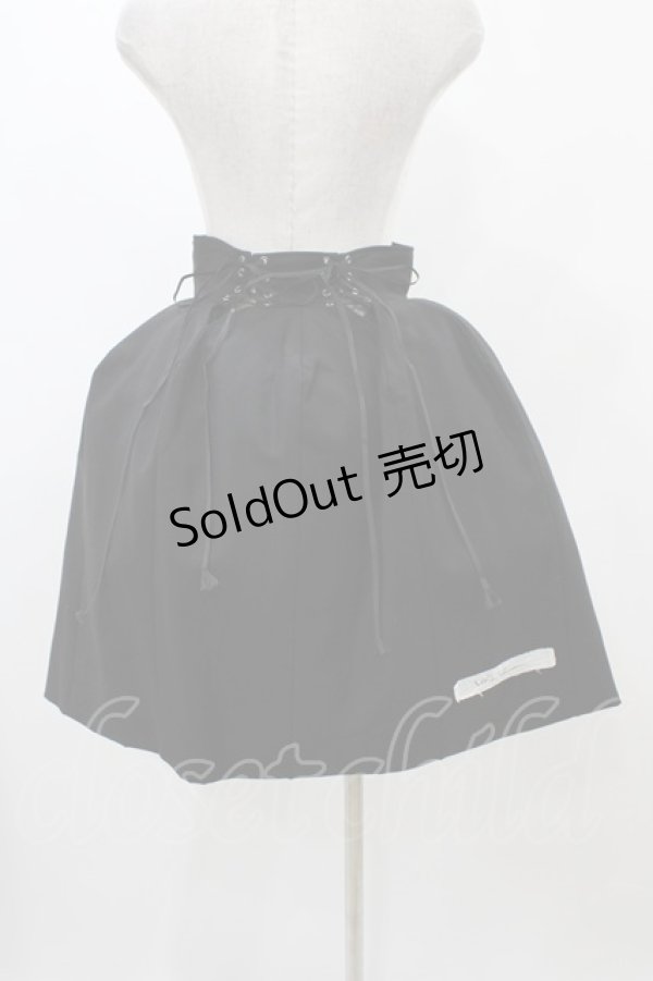 画像2: alice auaa / ハードチュール立体スカート 3（約9号） ギャバ/ブラック H-25-12-18-1013-AA-SK-KB-ZH (2)