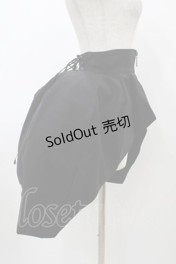 画像3: alice auaa / ハードチュール立体スカート 3（約9号） ギャバ/ブラック H-25-12-18-1013-AA-SK-KB-ZH (3)