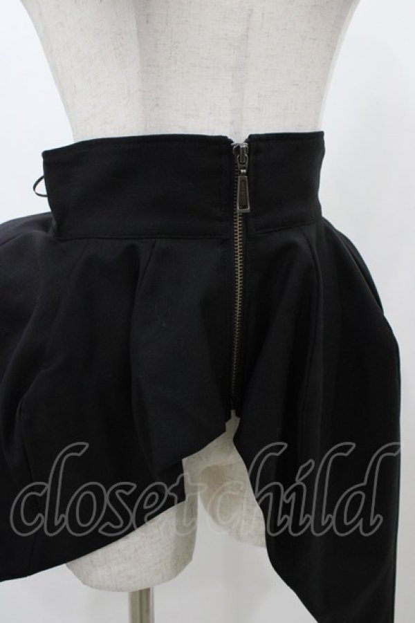 画像4: alice auaa / ハードチュール立体スカート 3（約9号） ギャバ/ブラック H-25-12-18-1013-AA-SK-KB-ZH (4)